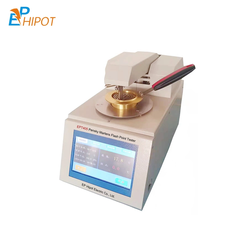 Flash de tipo abierto automático el analizador de punto de Detección de punto de fuego automático del equipo de laboratorio