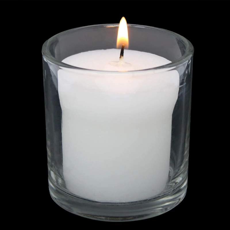 White Unscented Votive Candles for Weddings, Parties and Event Decoration Centerpieces