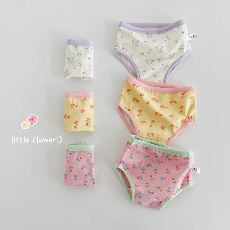 Multi-Colors Comfortable Children Baby Girl Cotton Underpants