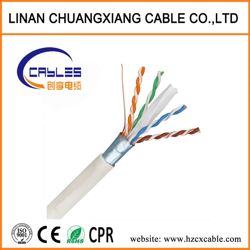 كابل شبكة داخلي CAT6 UTP STP LAN كابل سلك نحاسي للكمبيوتر