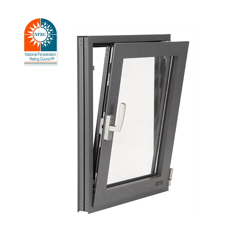 Powder Coated, Anodizing, Eletrophoresis Heat Insulation Casement Tilt Turn Window