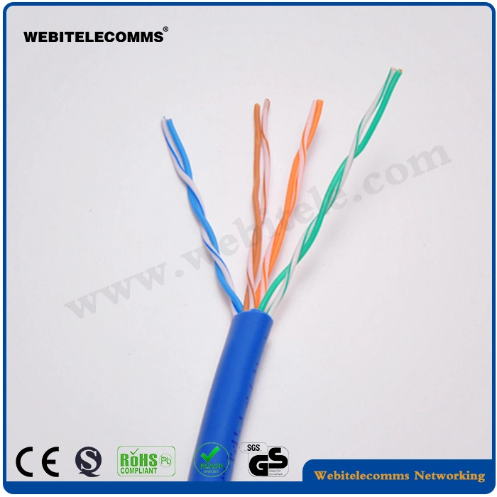 U/UTP Ushielded Network Cable Cat 5e Twisted Pair Installation Cable