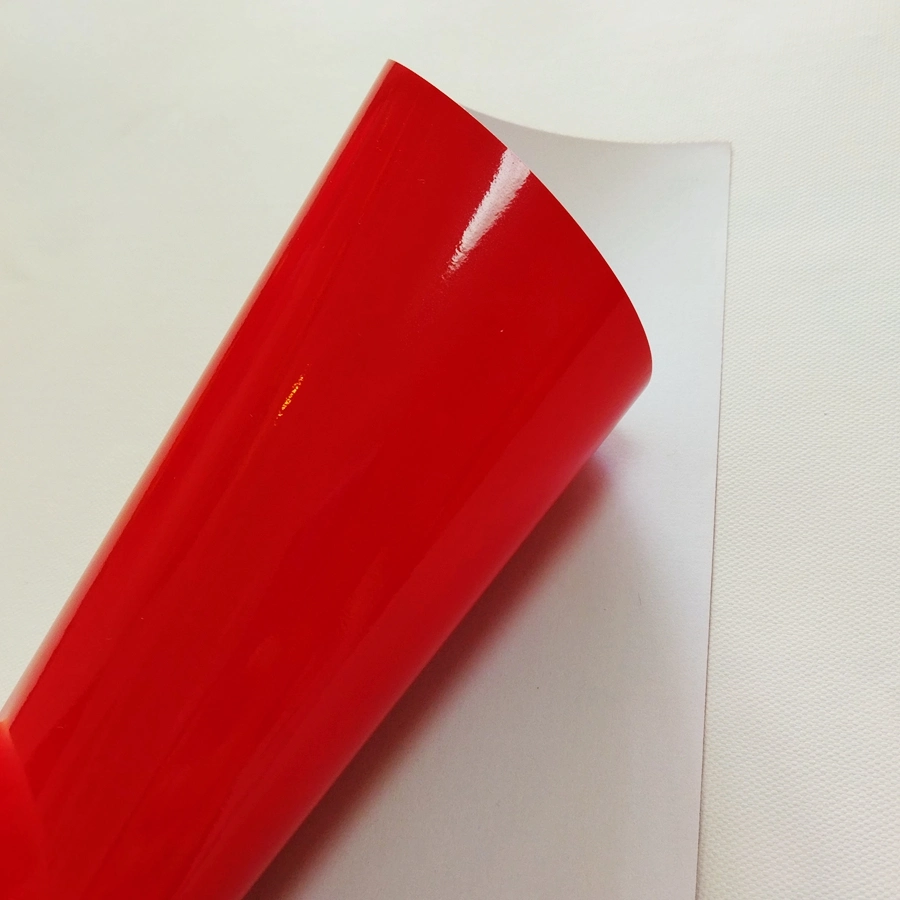 Rose Red Sign Cut Vinyl Colored PVC Film Craft Cut Vinyl Roll