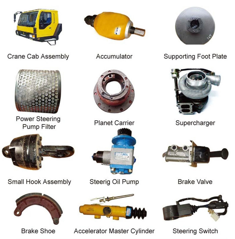 Lista de preços de peças sobressalentes genuínas para guindastes móveis XCMG Qy50ka à venda.