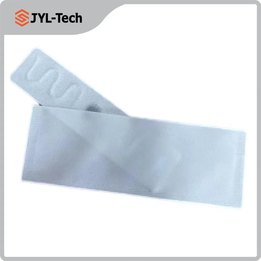 Transponder RFID de gestão de hospitalidade e cuidados de saúde lavável e vestuário Etiquetas de lavanderia RFID em tecido UHF Laundrychip