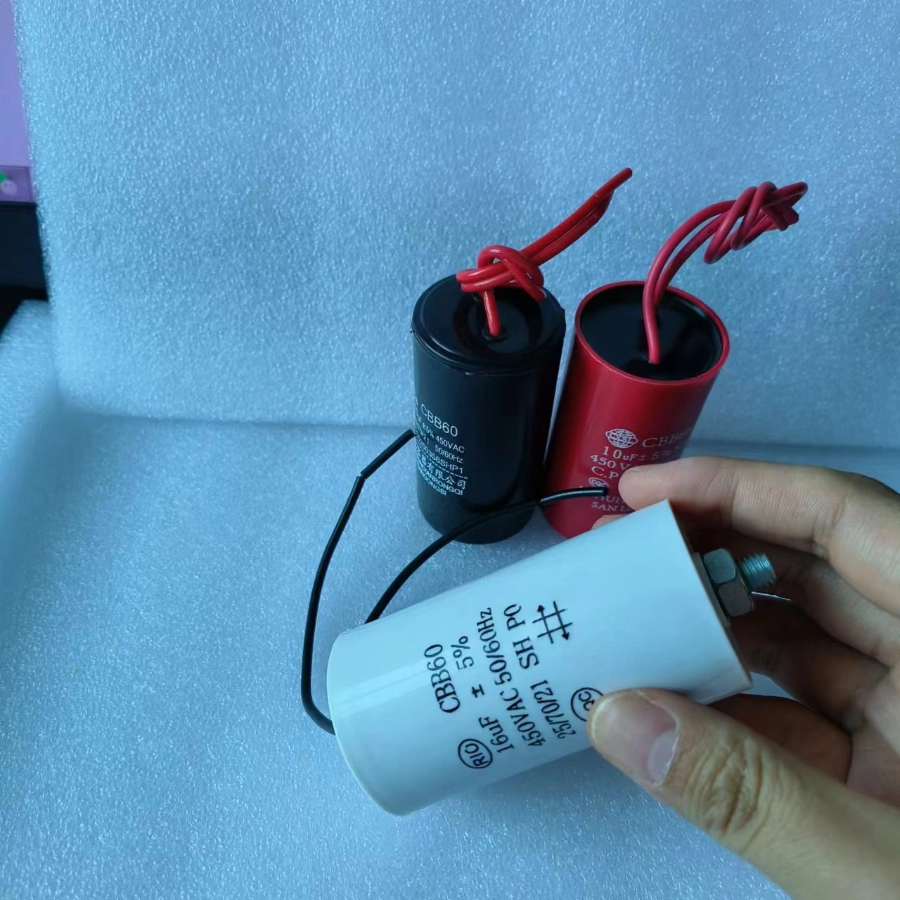 Cbb60 Capacitance High Quality 450V 14UF Capacitance AC Washing Machine Cbb60 Capacitor