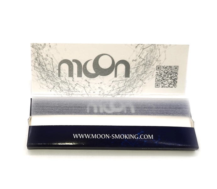 Custom Brand Tobacco Cigarette Smoking Rolling Paper Finest 14 GSM Rice Paper OEM Smoking Accessories Cigarette Paper Factory Wholesale Price