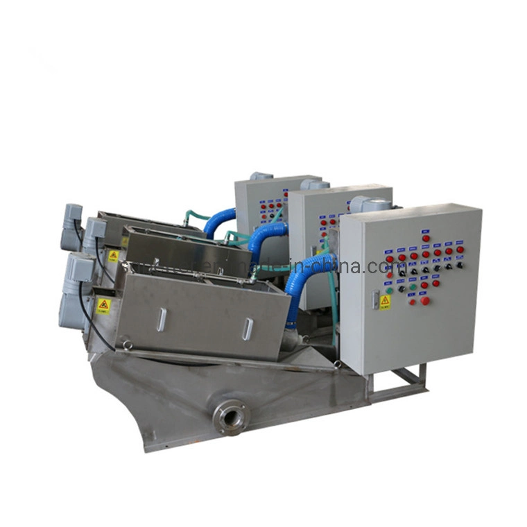 Dyeing and Printing Sewage Volute Sludege Dewatering Machine