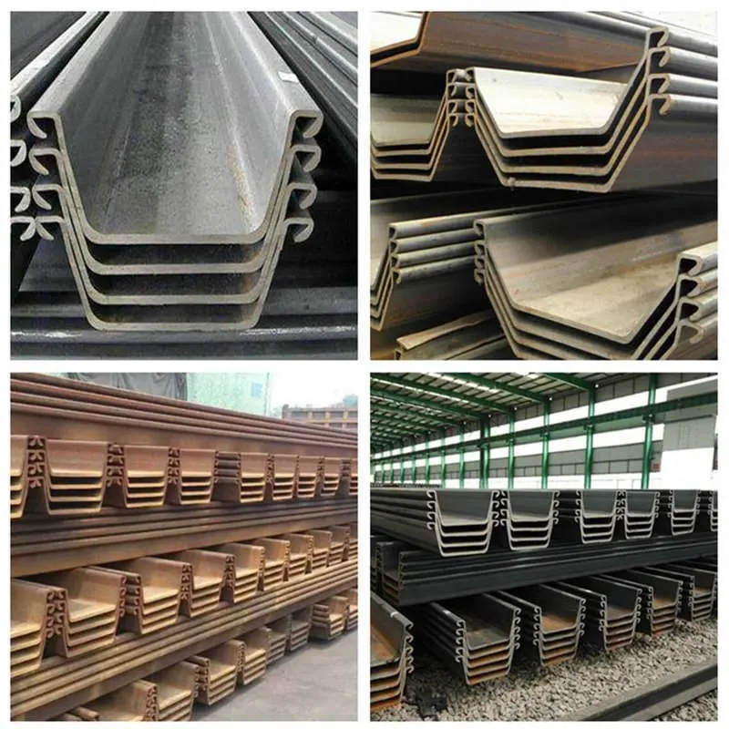 Weathering Steel Salt Water Ocean Exposure 9 mm Z Shape Steel Plate Piling Sy390 Hot Rolled Steel Sheet Pile