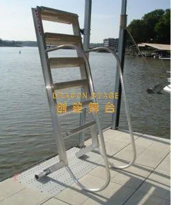 Wholesale/Supplier Price 5 Meter Marine Boat Aluminium Step Ladder