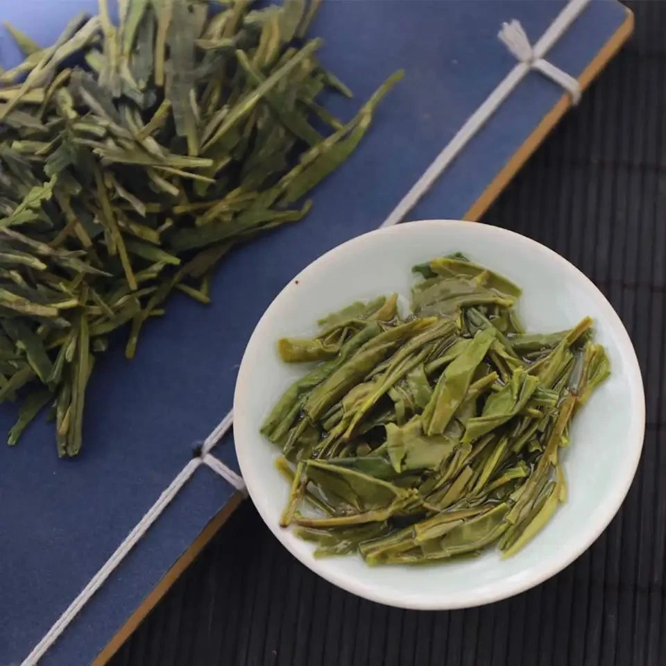 Fábrica de te Verde al por mayor Orgánico Lago Oeste Longjing té Verde En masa