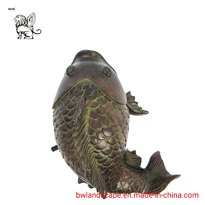 High Quality Cast Metal Craft Bronze Fish Sculpture Fountain Bfd-23