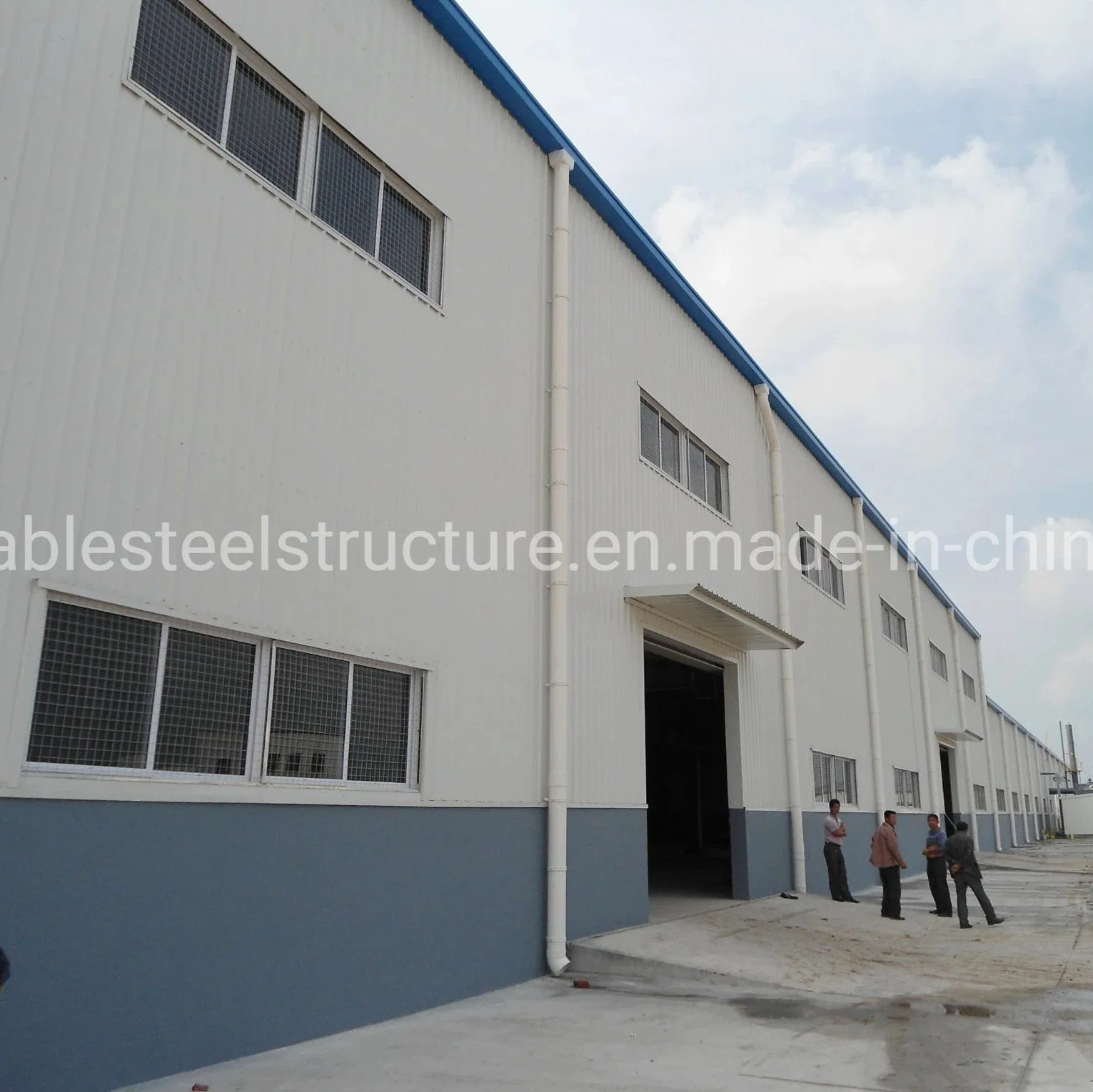 Atelier de métal économique Hall Hangar structure en acier Bâtiment préfabriqué Entrepôt