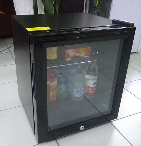 Hotel Use Glass Door Semiconductor Mini Fridge