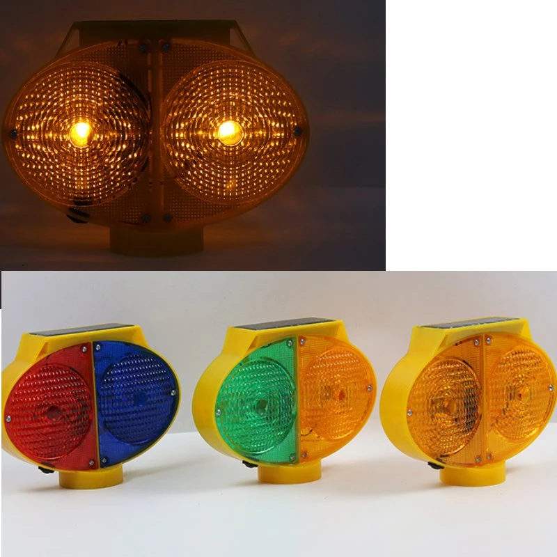 Wholesale/Supplier China Manufacturer Solar Owl Eye Rotating Traffic Light