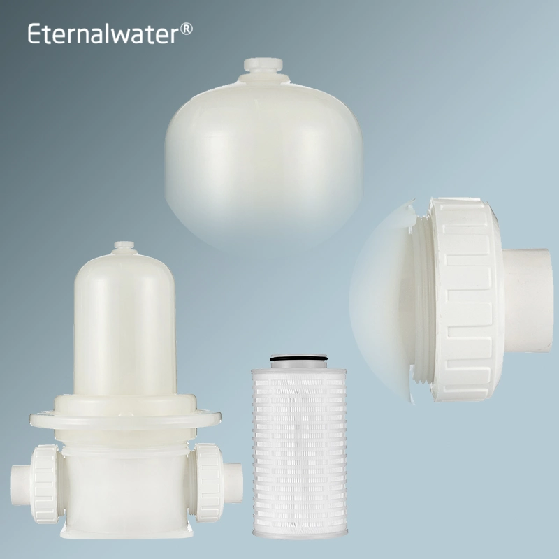 222 226 Connection Polypropylene Water Cartridge Filter Housing