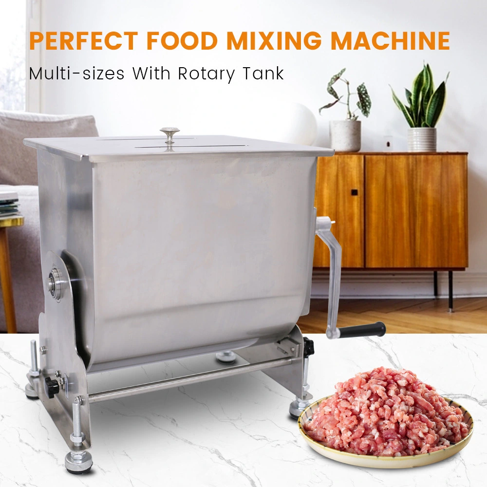 Heavybao Stainless Steel Commercial Industrial Hand Mixer Grinder Meat Processing Machine for Restaurant