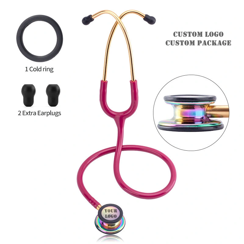 Clinical Hospital Stethoscope Medical Stainless Steel Double Head Professional Stethoscope