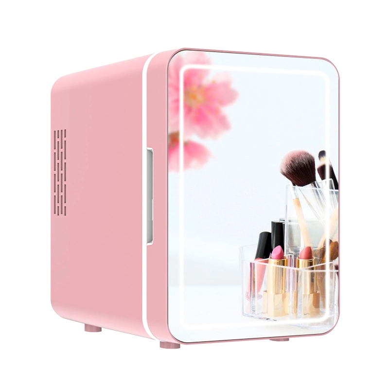 Beauty Fridge Cosmetics Portable Mini Fridge with Mirror Gbf-4L4m