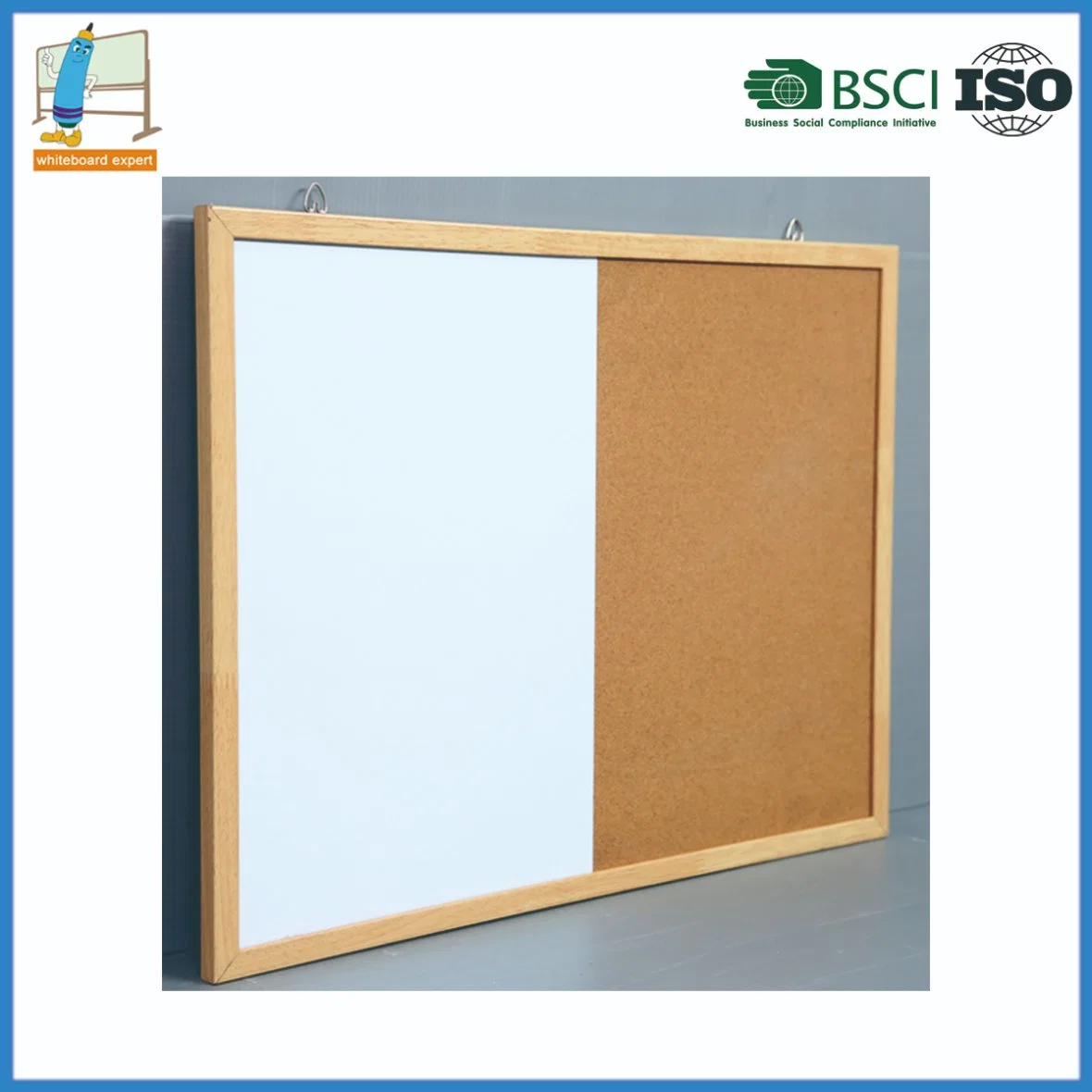 MDF-Rahmen Message Board Bulletin Notice Memo Cork Board