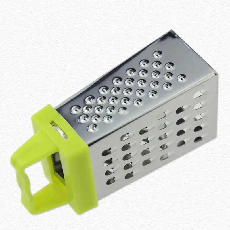 Small Kitchen Gdget Multifunctional Cheese Grater Stainless Steel 4 Side Potato Radish Fruit Grater