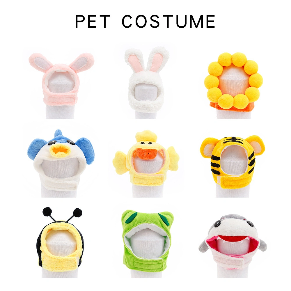 Cute Pet Cat Headgear Cartoon Dog Headgear Cat Hat Costume Party Cute New Products Pet Hat Apparel
