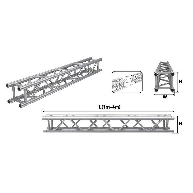 Free Design Custom Used Aluminum Roof Lighting Truss Display System