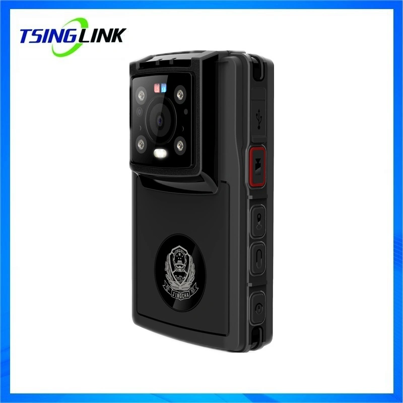 High Resolution Waterproof 4G Wireless Mobile Surveillance Upload Platform Command GPS Bodyworn Battery Camera