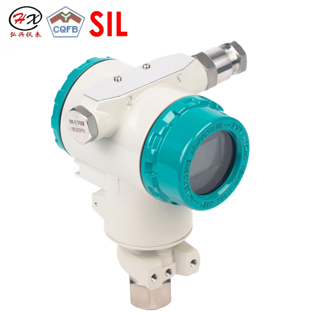 -0.1-100MPa 4-20mA Explosion Case Oil Level Gas Pressure Sensor with LCD Display