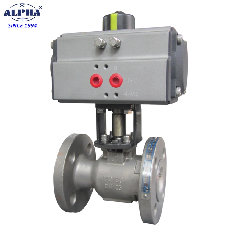 Alpha C negro de acción simple RT435 K12 Valveactuator