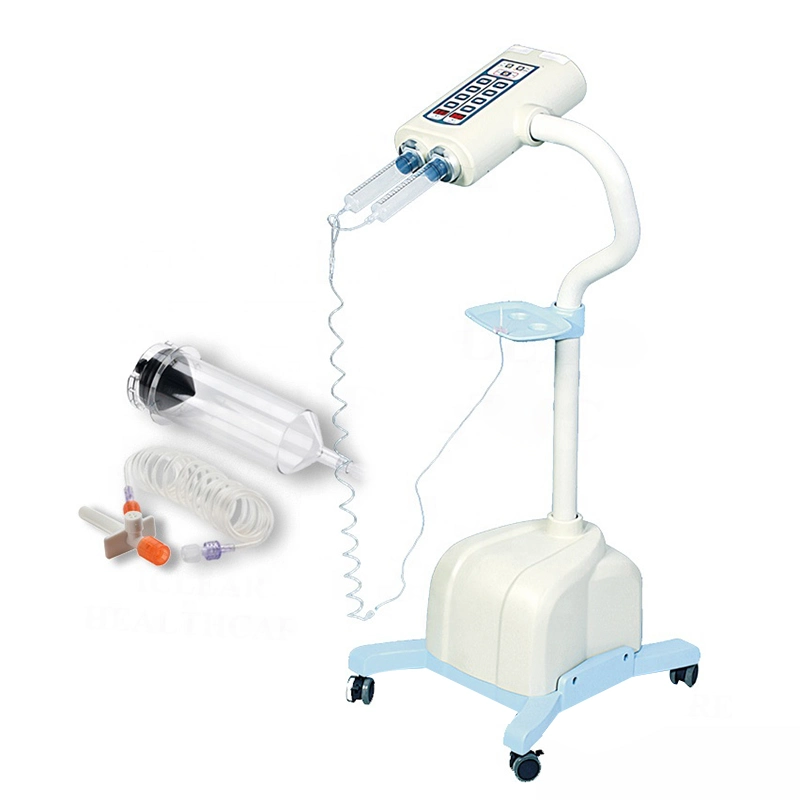 Hochdruck-Injektor mit einer Doppelspritze für CT-MRT Dsa-Angiographie