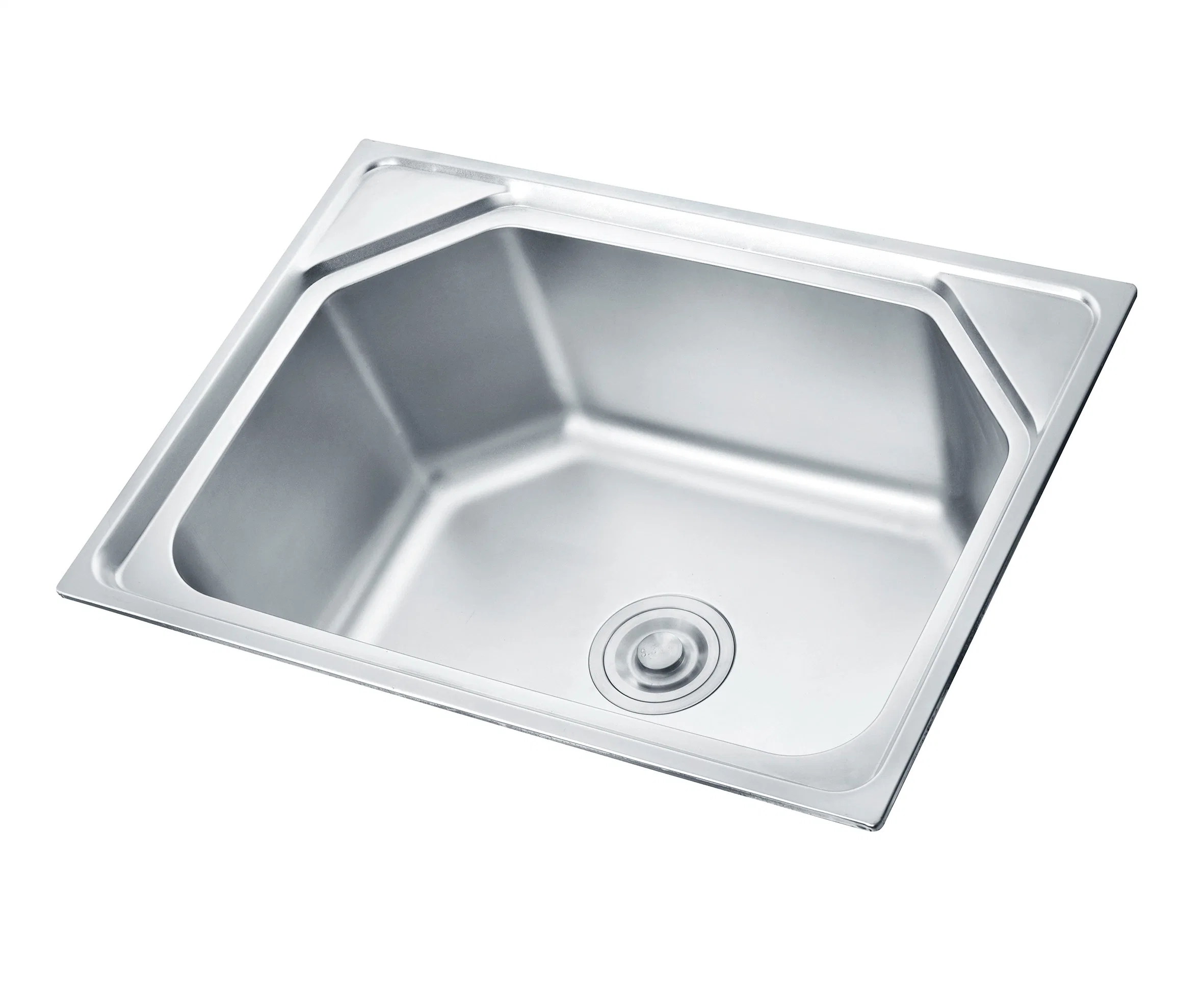 Modernes Design Edelstahl Single Bowl Küchenspüle Wasser Waschen Spülbecken Küche Unterbau