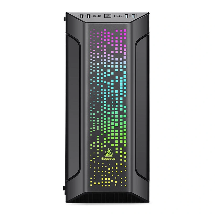 Segotep Zack ATX RGB Tempered Glass Tower Computer Cases