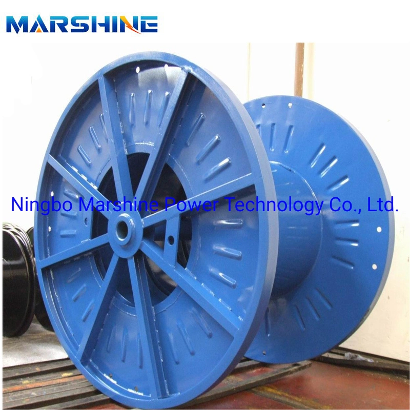 Steel Flange Process Bobbin Industrial Enhanced Metal Flange Process Reel for Sale