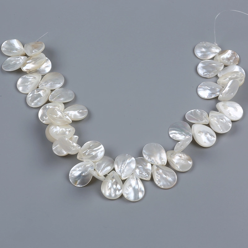 15*20mm Drop Water Shape Shell Loose Pearl Shell Beads