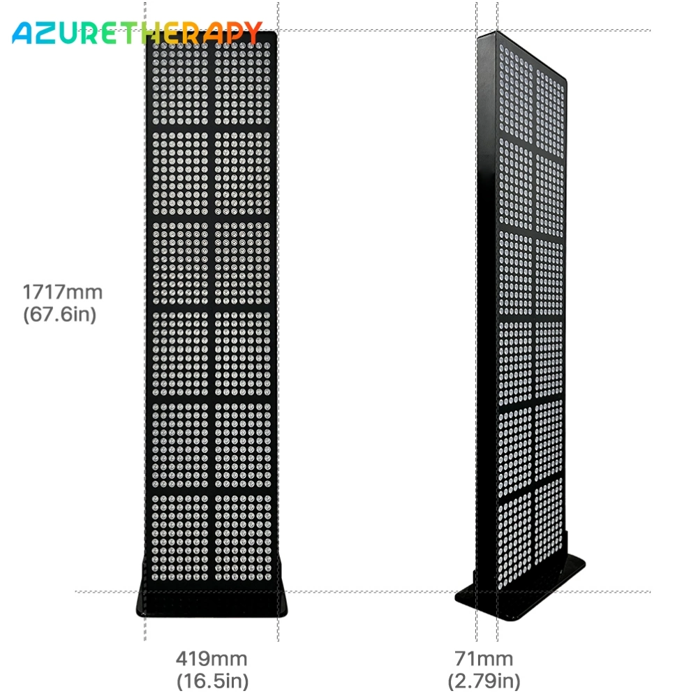 Facecare 3600W Pulsemode Remotecontrol 70PCS LED Infrared Panel Device Red Light Therapy Light Phototherapy