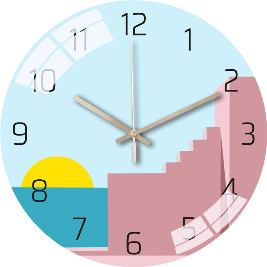 Nordic Light Luxury Wall Clock Internet Celebrity Light Luxury Living Room Clock