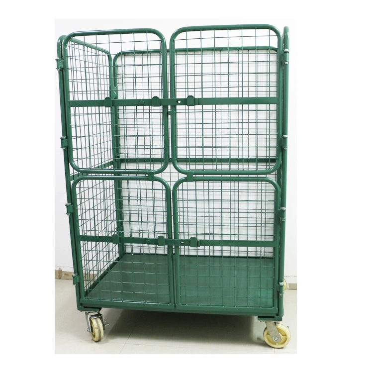 Customized Roll Trolley Container Collapsible Insulated Roll Cage Heavy Duty Logistics Trolley