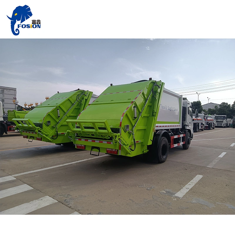 Garbage Truck Garbage Compression Truck Garbage Collection Truck Rear Loader Garbage Truck