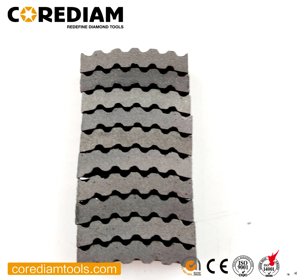 Diamond Fast Drilling Speed Dimple Type Segment for 127mm Core Bit/Diamond Tools