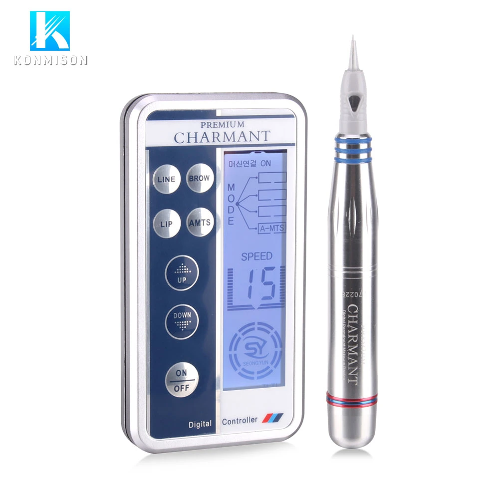 Konmiso Portable 15 Ebenen Microblading Tattoo Permanent Make-Up-Maschine