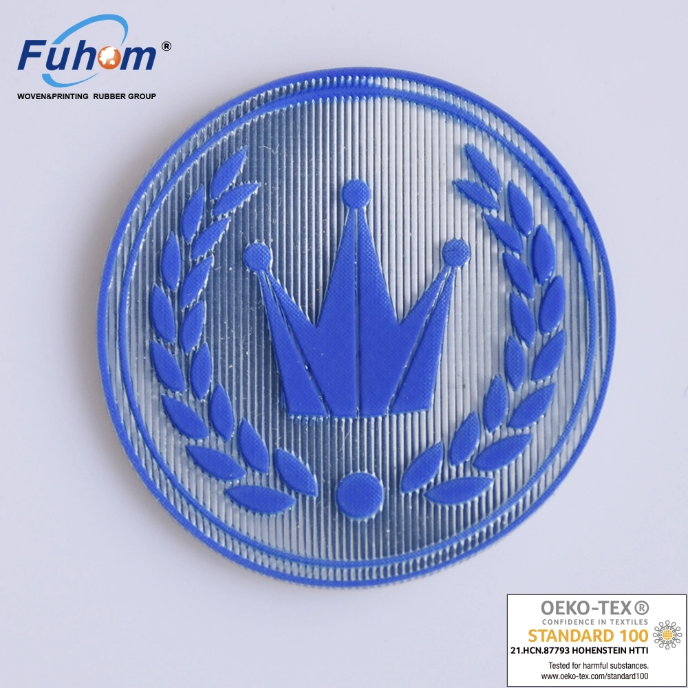 Manufacturing Custom Logo Embossed/Debossed TPU Patches for Jeans Jackets