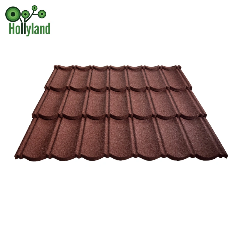 Aluminum Metal Roofing Bond Tile Sheet Stone Coated Metal Roof Tiles