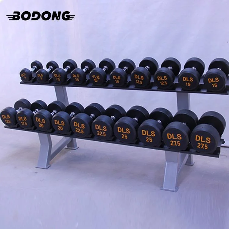 Hot Selling Outdoor Indoor Exercise Equipment Dumbbell Weight Best Rubber Dumbbells