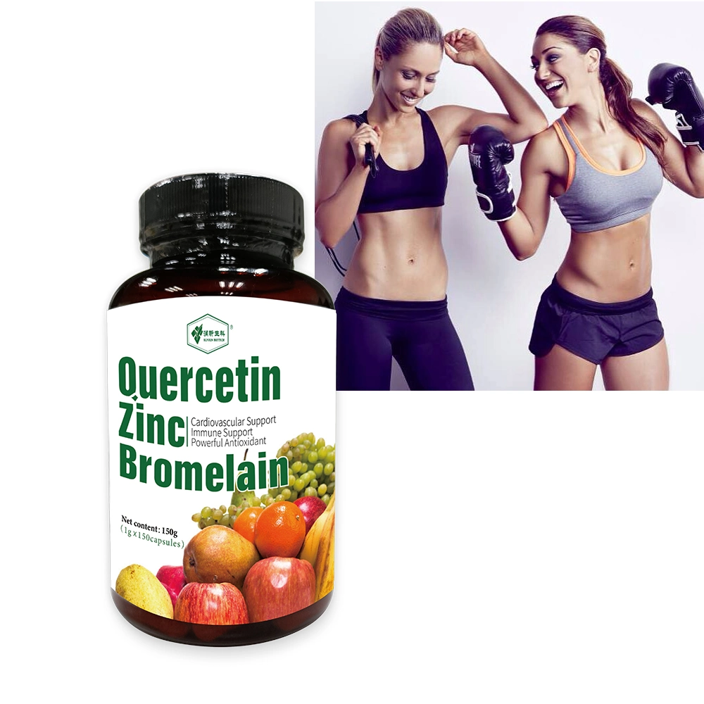 150 Capsules Quercetin Zinc with Bromelain Balanced Immune System