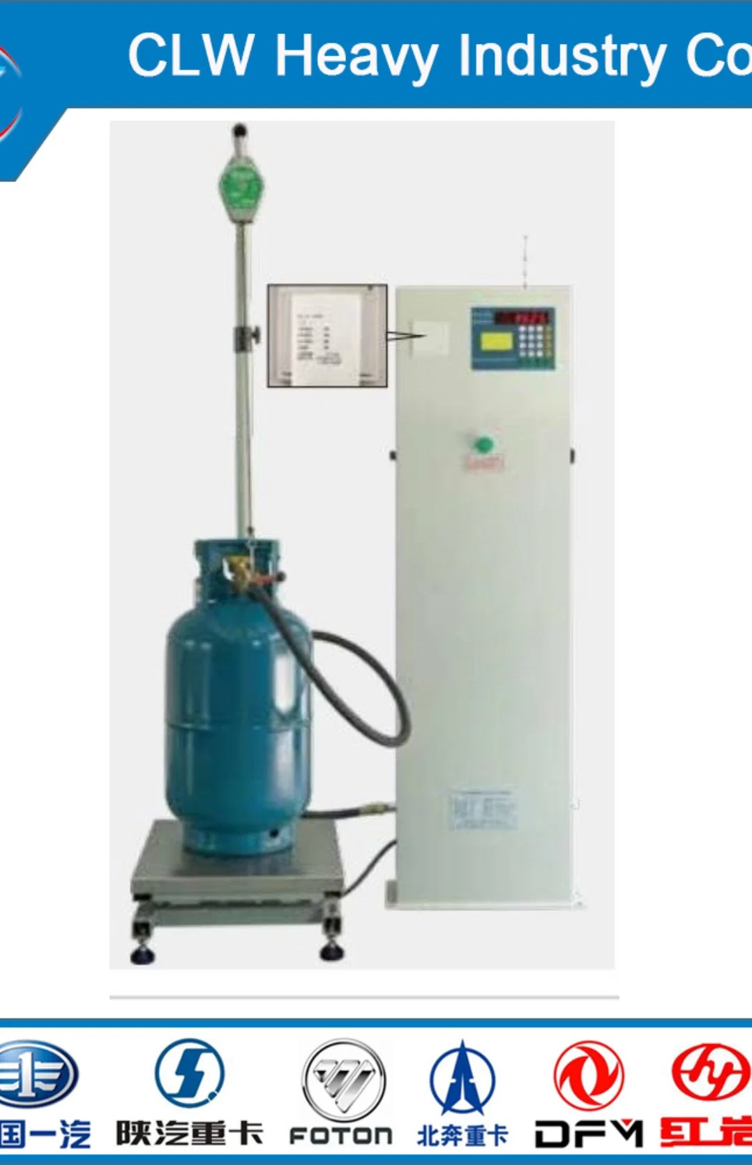 LPG Electronic Filling Scales with Wholesale/Supplier Gas Cylinder Tank