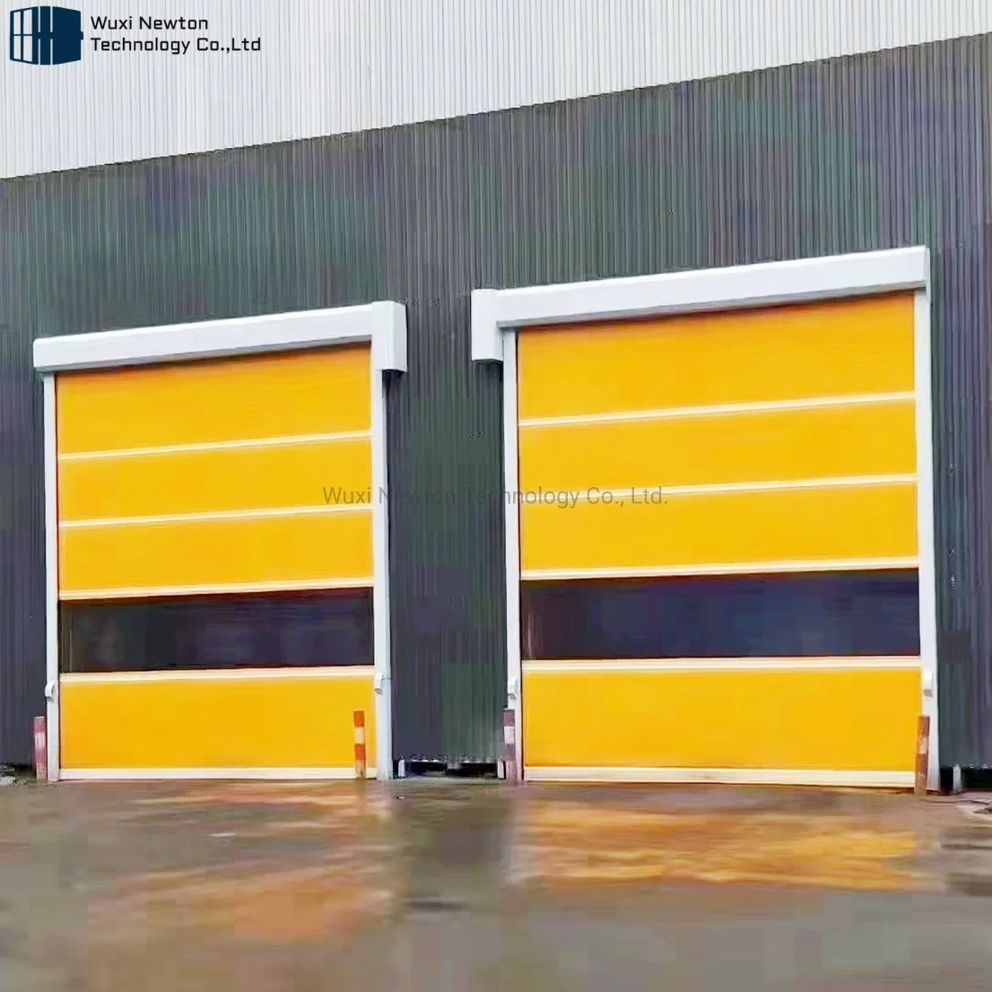 PVC-automatische Hochgeschwindigkeits-Vertikal-Rolling-Shutter-Tür aus Stahl Zum Verkauf