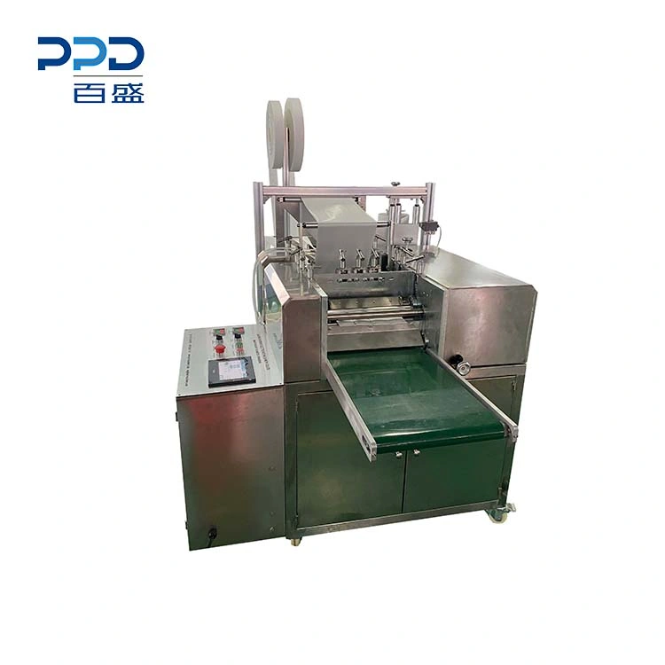 China Lieferant Electric Automatic 3m Alkohol Tupfer machen Baumwolle Pad, Das Maschine Herstellt