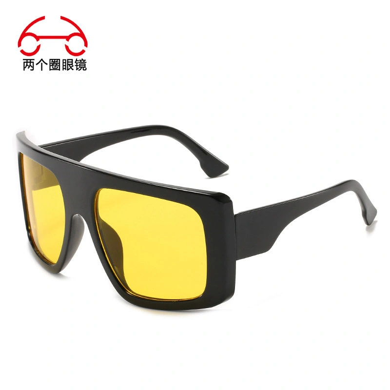 New Trend Large Frame Sunglasses Gradual Color Shades European and American Fashion