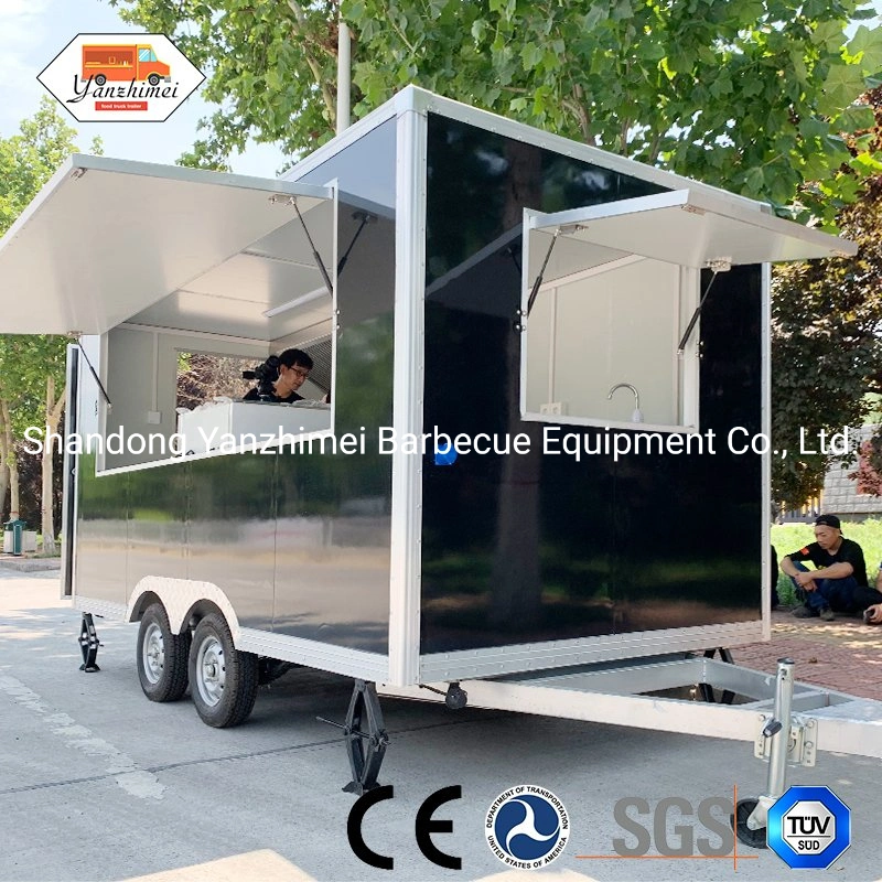 Trailer Food Truck Prefabricated Building Advertising Truck